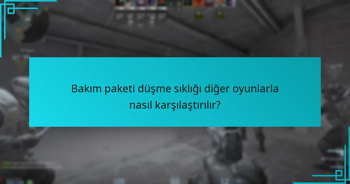Oyuncular bakım paketlerini stratejik olarak nasıl kullanabilir?