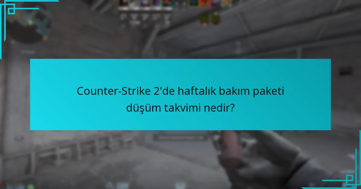 Oyuncular bakım paketlerinde hangi eşyaları bekleyebilir?