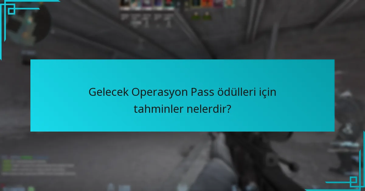 Mevcut tahminler, geçmiş Operasyon Pass ödülleriyle nasıl karşılaştırılıyor?