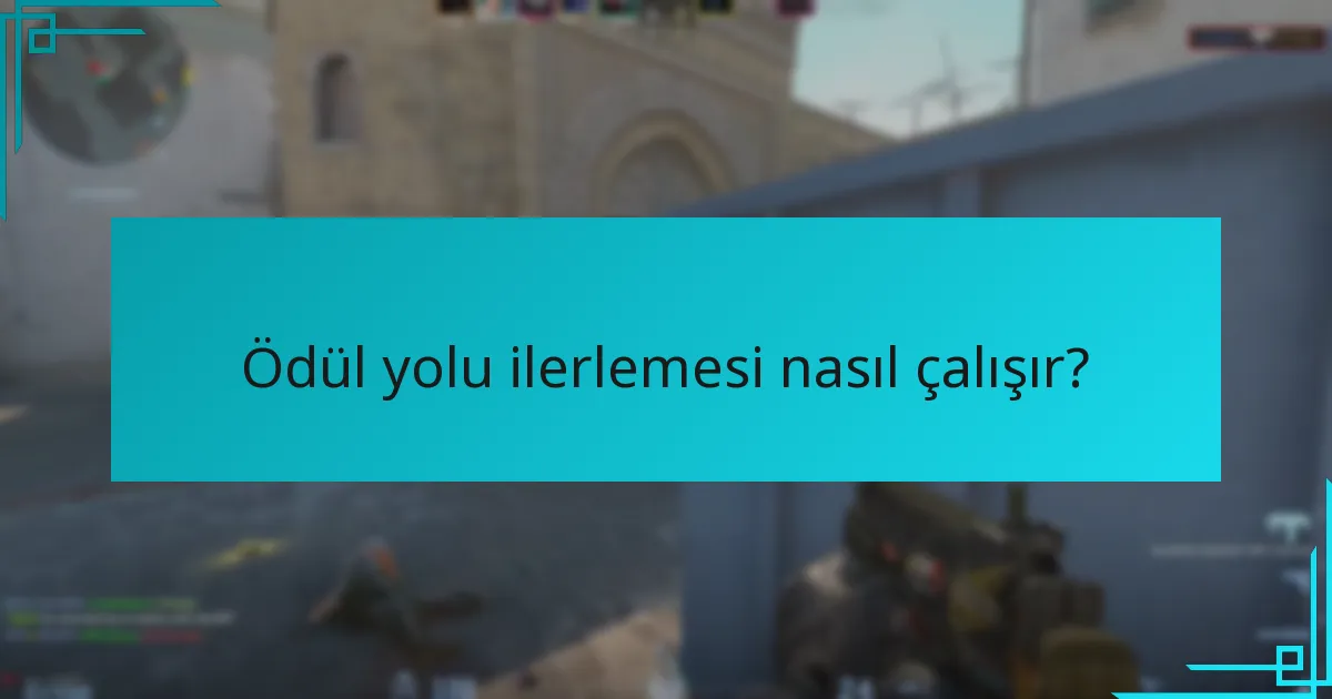 Ödül yolu ilerlemesi nasıl çalışır?