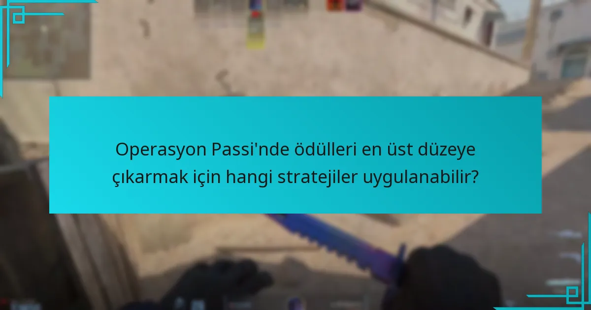 Operasyon Passi’nin fiyatlandırması nasıl çalışır?