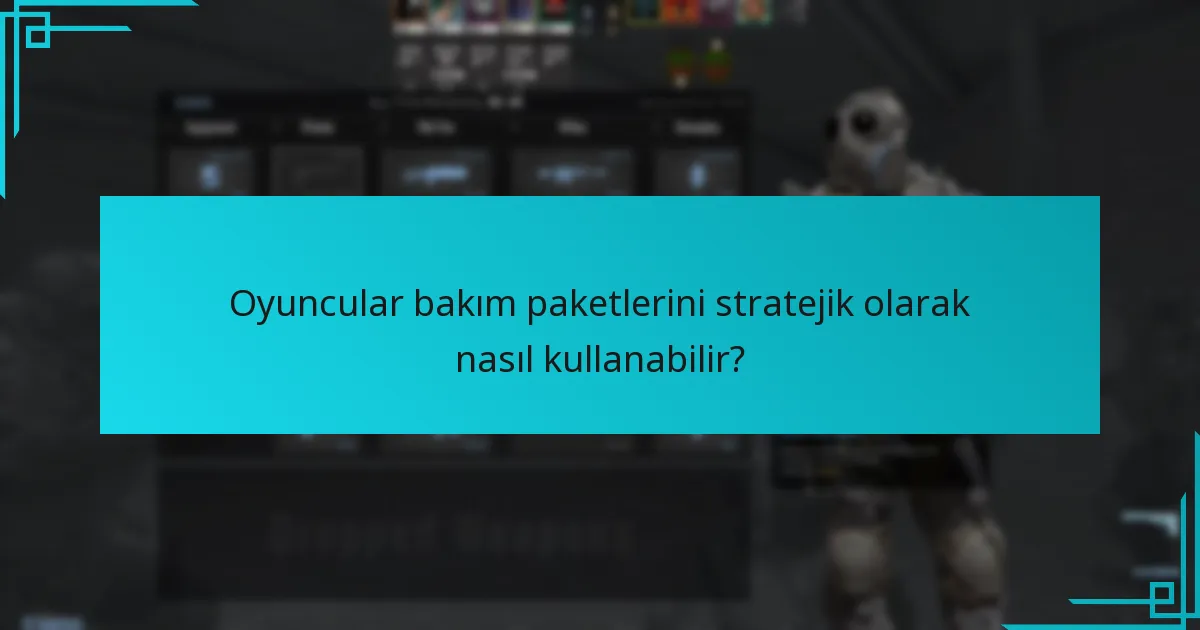 Bakım paketi düşme sıklığı diğer oyunlarla nasıl karşılaştırılır?